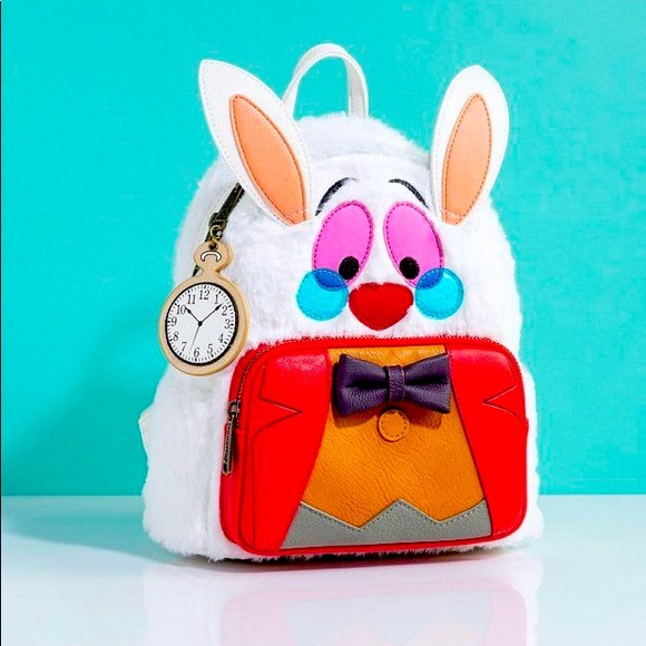 white rabbit backpack